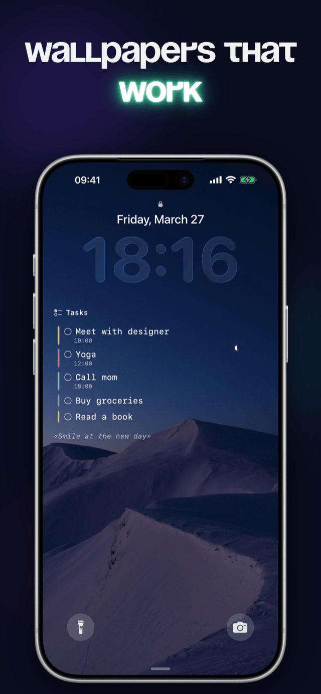 Lock Screen Wallpaper
