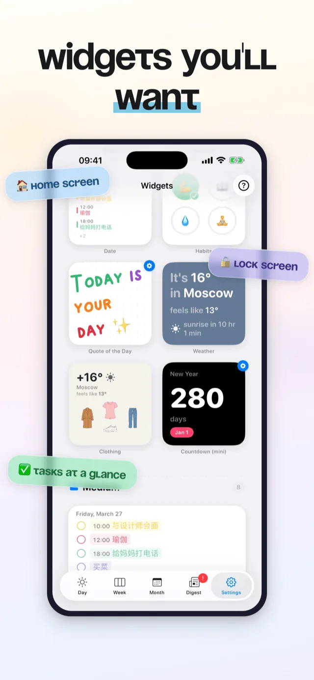 Lifestyle Calendar